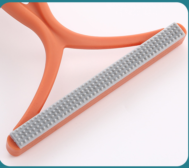 Brosse anti-poils silicone double face
